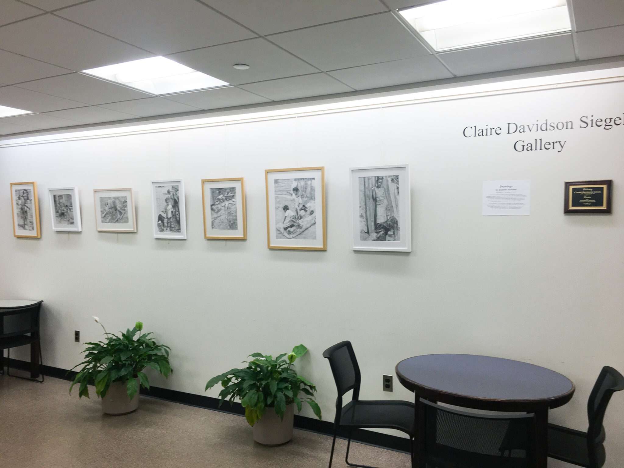 ARCHIVED 2019 Realistic Pen & Ink Drawings On View in Claire Davidson