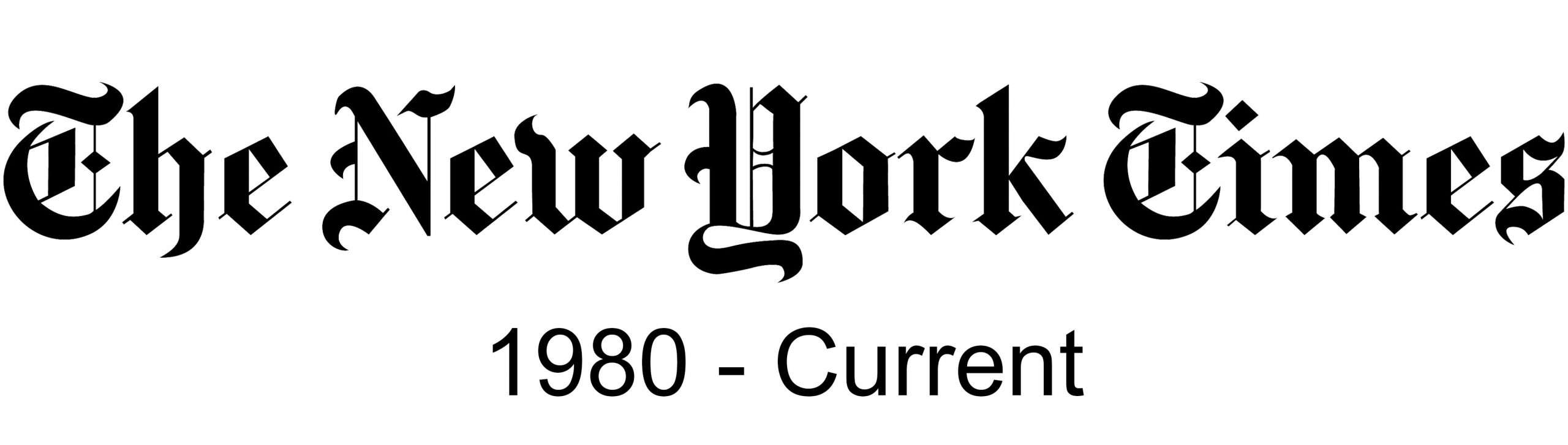 New York Times, 1980-current
