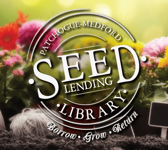 Patchogue-Medford Library Seed Lending Logo