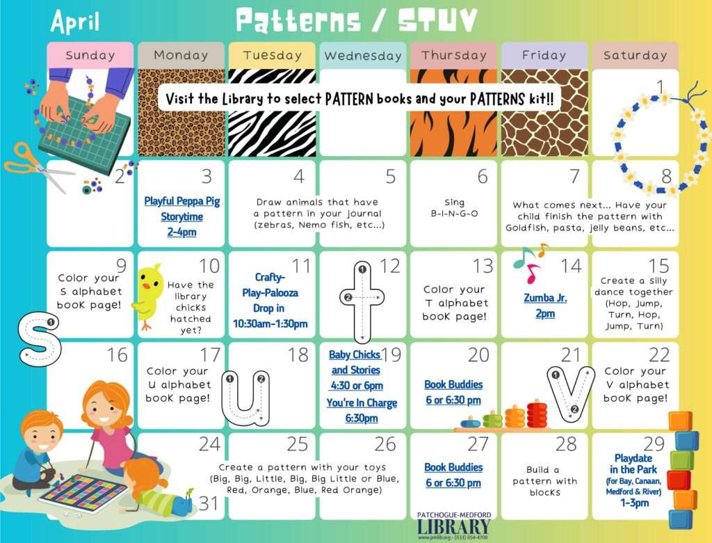 April Calendar Patchogue Medford Library april-calendar-patchogue-medford-library