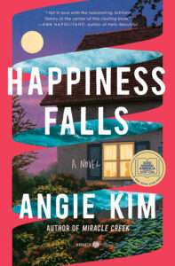 book cover for happiness falls