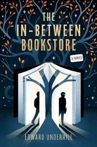 book cover for the inbetween bookstore