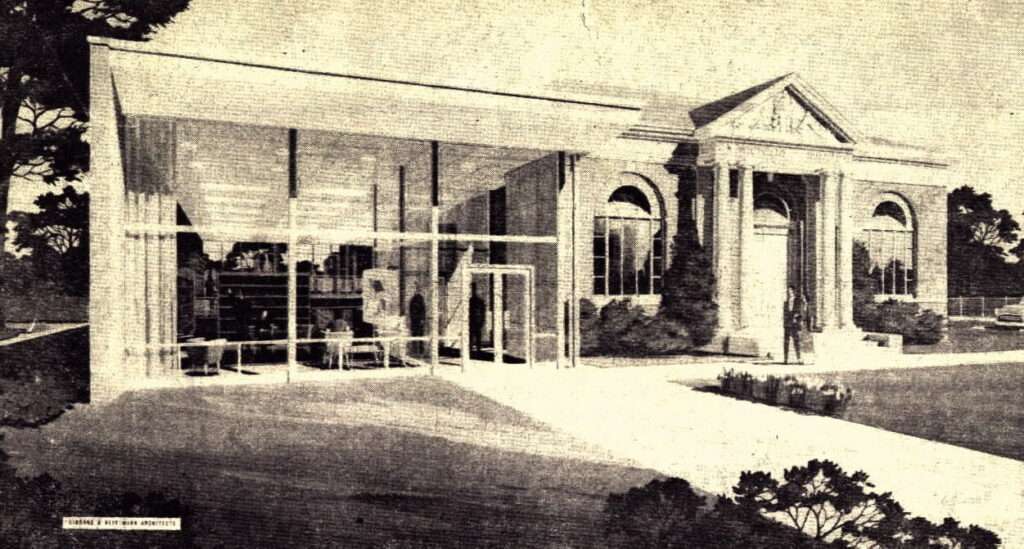 glass addition to the carnegie library