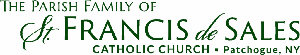 The Parish Family of St Fancis de sales catholic chuch in Patchogue logo