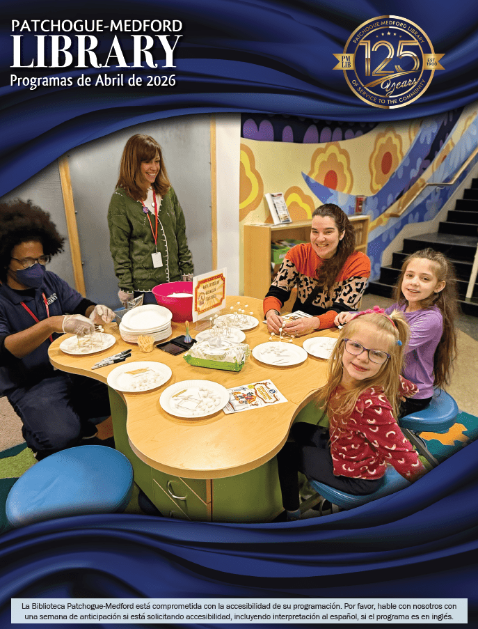 Spanish newsletter cover for April 2026