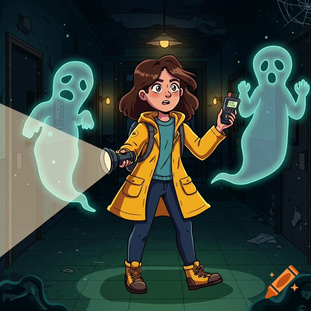 girl ghost hunter